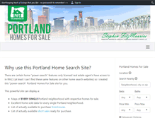 Tablet Screenshot of portlandhomesforsale.com